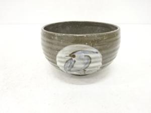 作家物　京焼　花鳥丸文　茶碗
